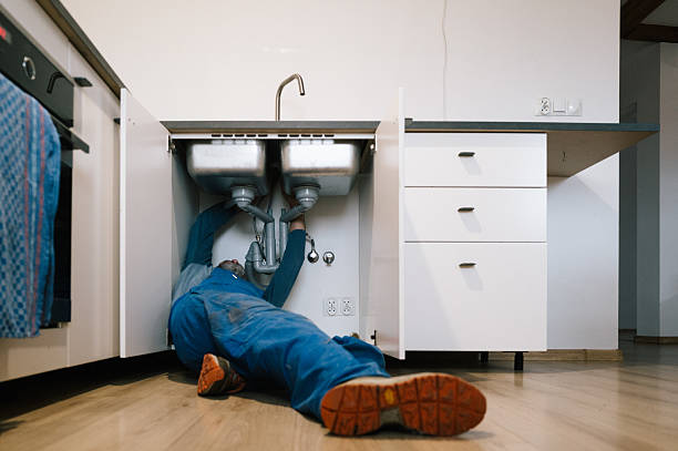 Professional Drain Cleaning technician working in Camptonville, CA